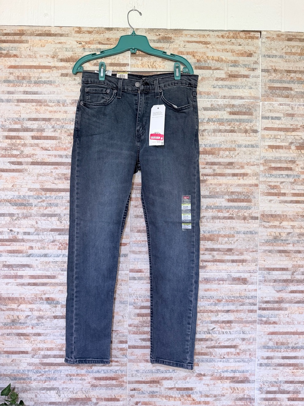 Levi's Men's Skinny Jeans - Dark Gray